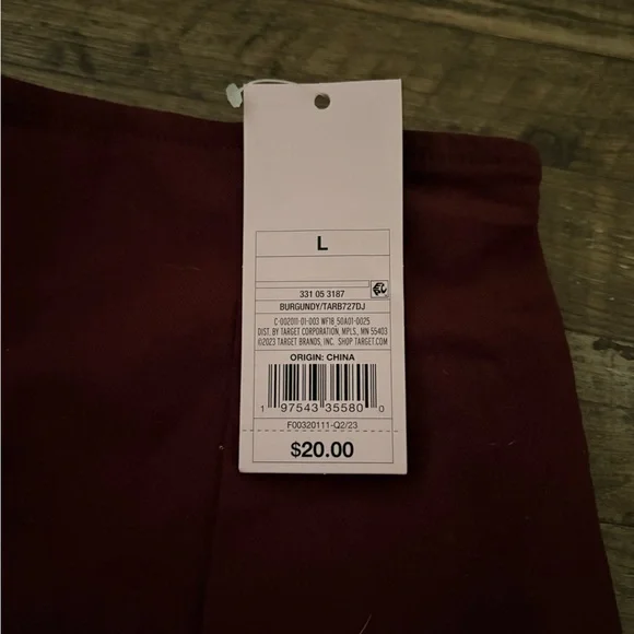 Wild Fable Burgundy Skirt - Picture 4 of 5